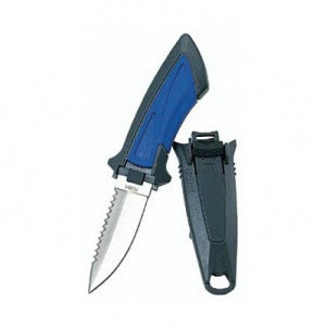 Фото нож подводный tusa mini сине-черный