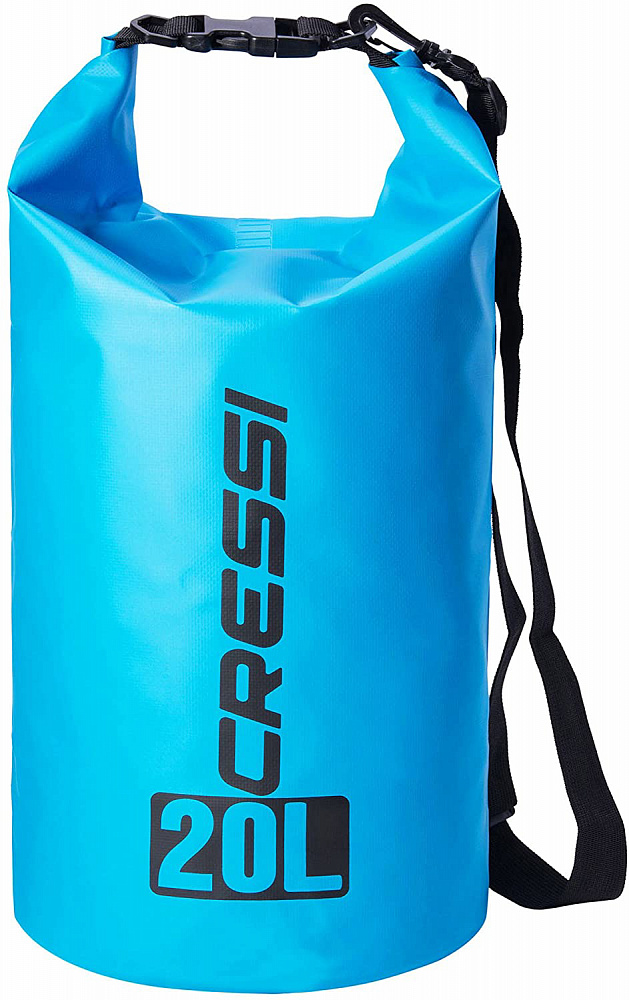 Гермомешок CRESSI с лямкой DRY BAG  светло-голубой 20 литров, Cressi фото