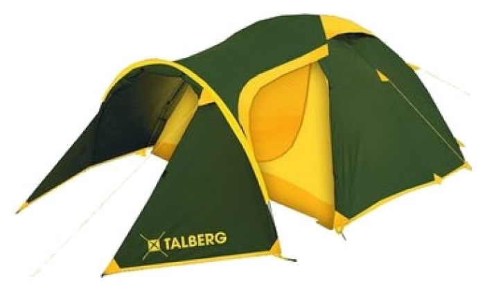 фото Палатка talberg atol 3 зеленая