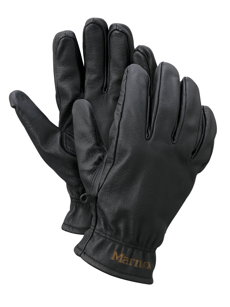 фото Перчатки marmot basic work glove man black