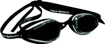 фото Очки для плавания aquasphere k180 black/clear темные линзы