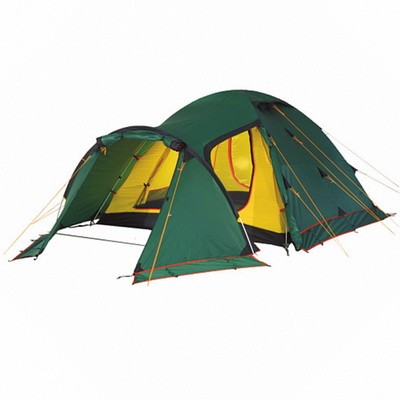 Палатка Alexika TOWER (ZAMOK) 3 PLUS green фото