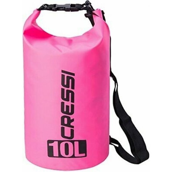 Гермомешок CRESSI с лямкой DRY BAG  розовый 10 литров, Cressi фото