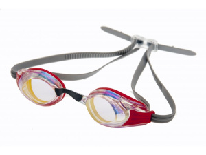 Фото очки для плавания saeko s46uv blast mirror прозрачно-красный saeko