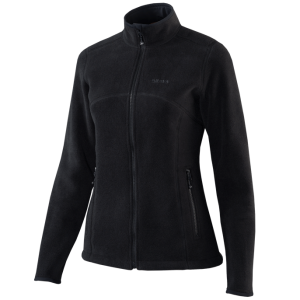 Фото куртка флисовая спортивная теплая сивера отава черная