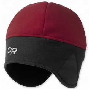 Фото шапка outdoorresearch windwarrior hat retro red/black