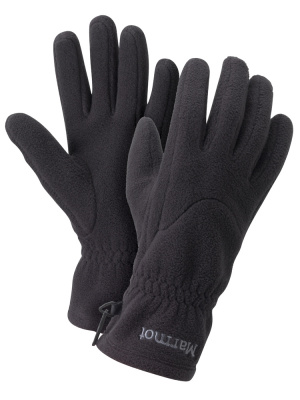 Фото перчатки marmot fleece glove man true black
