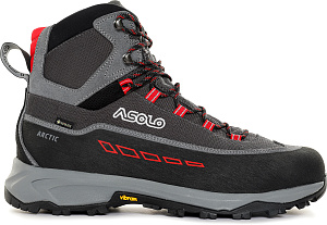 Треккинговые ботинки Asolo ARCTIC GV grey/gunmetal/red фото