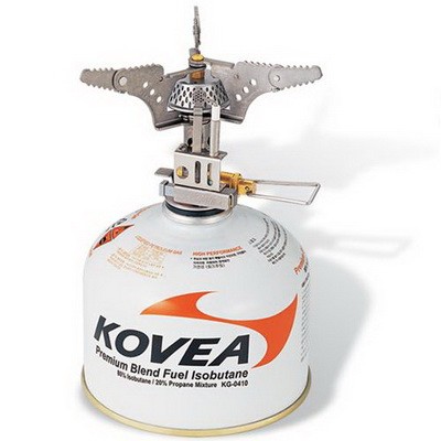 Фото горелка газовая kovea kb-0101 camp-3 titanium stove