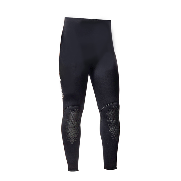 Фото штаны короткие гидрокостюма для подводной охоты mares squadra 70, 7 мм, с открытой порой внутри, цвет черный