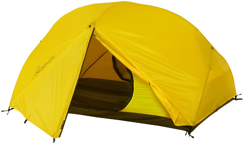 Палатка Нормал ЭЛЬБРУС 2 Si/PU желтая фото