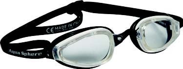Очки для плавания AquaSphere K180+ прозрачные линзы gray/black фото