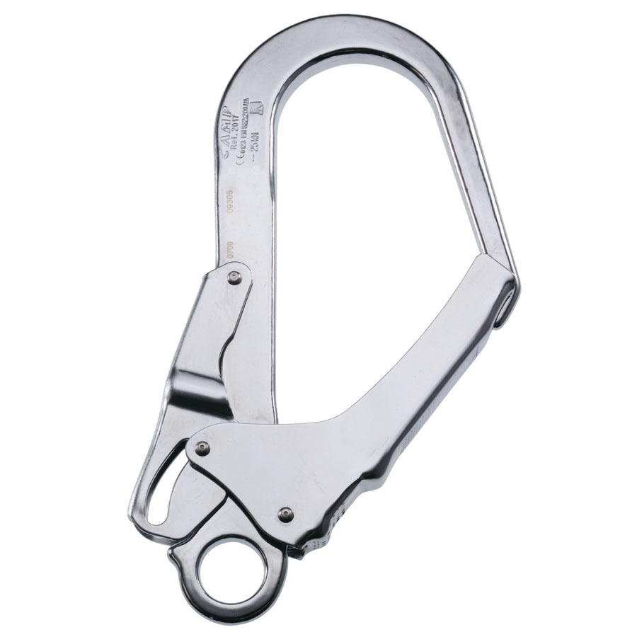 Фото карабин монтажный camp steel safety hook 53mm