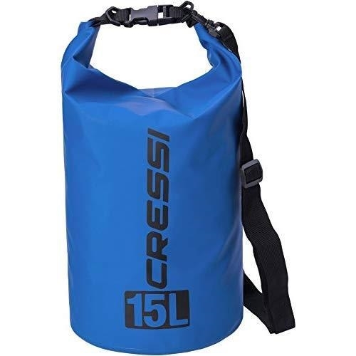 Гермомешок CRESSI с лямкой DRY BAG  синий 15 литров, Cressi фото