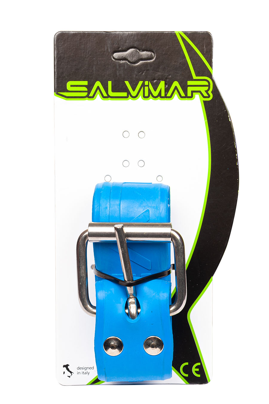 фото Эластичный ремень salvimar pro с марсельской пряжкой 135 см. ярко-синий