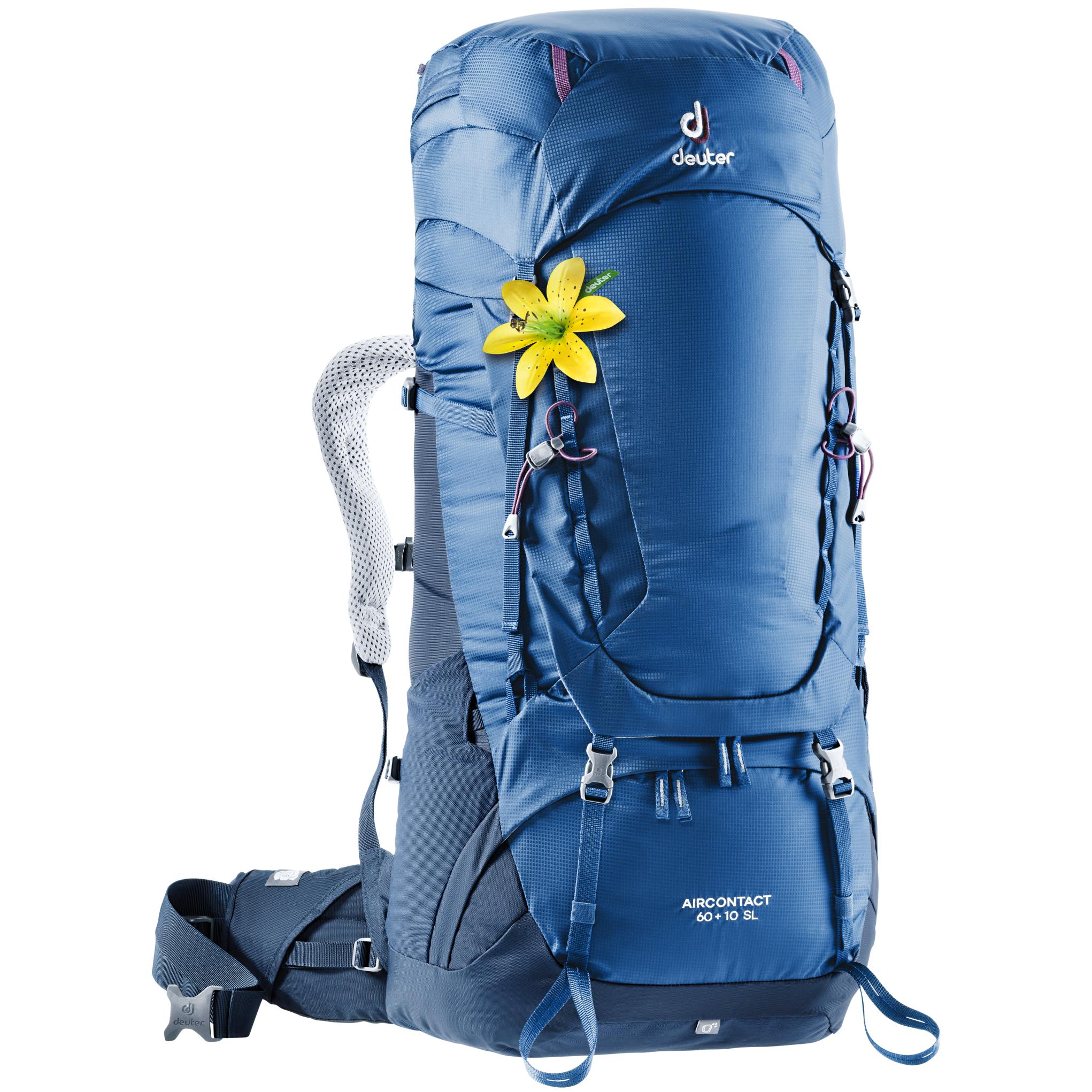 фото Рюкзак deuter aircontact 60+10 sl steel/midnight