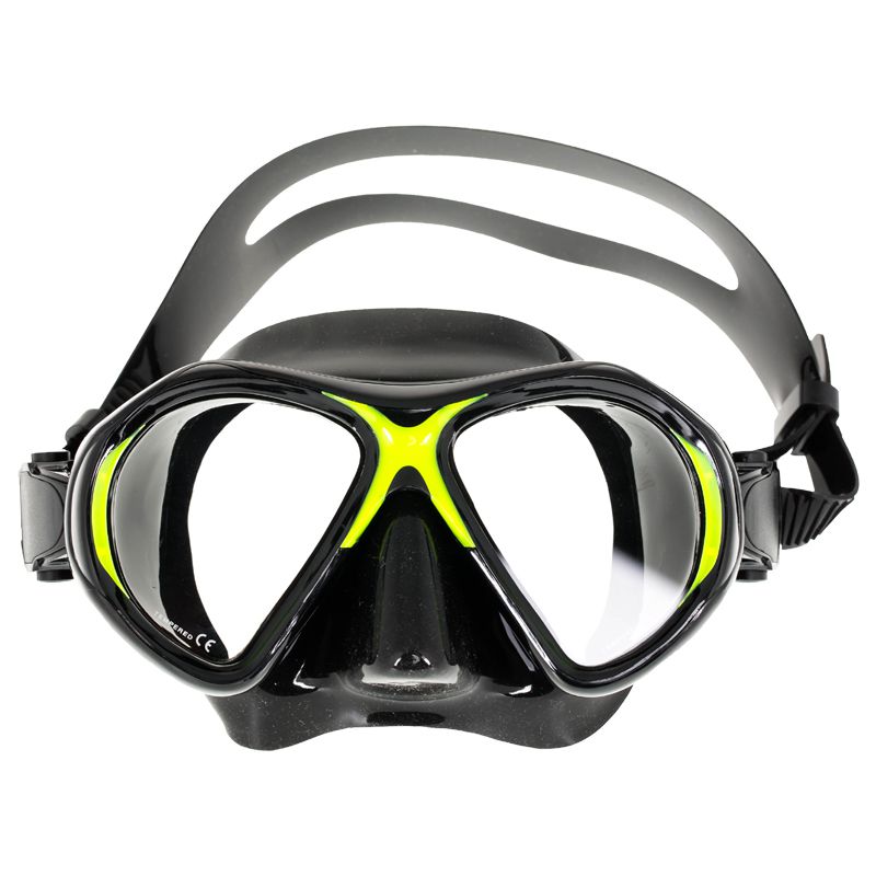 фото Маска marlin superba black\yellow