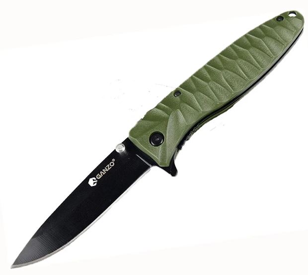 Нож Ganzo G620g-1 зеленый фото