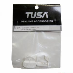 Пряжка для маски Tusa M-20/30/40/7500 белая фото