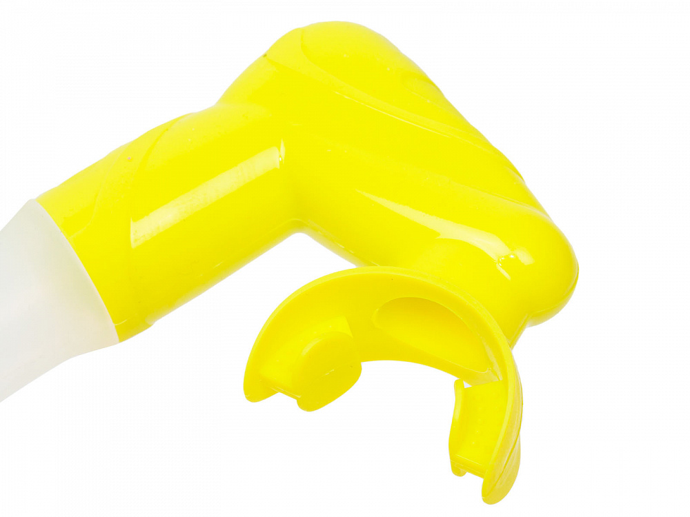 Загубник для трубки "АГИДЕЛЬ" с клапаном, желтый силикон SARGAN фото
