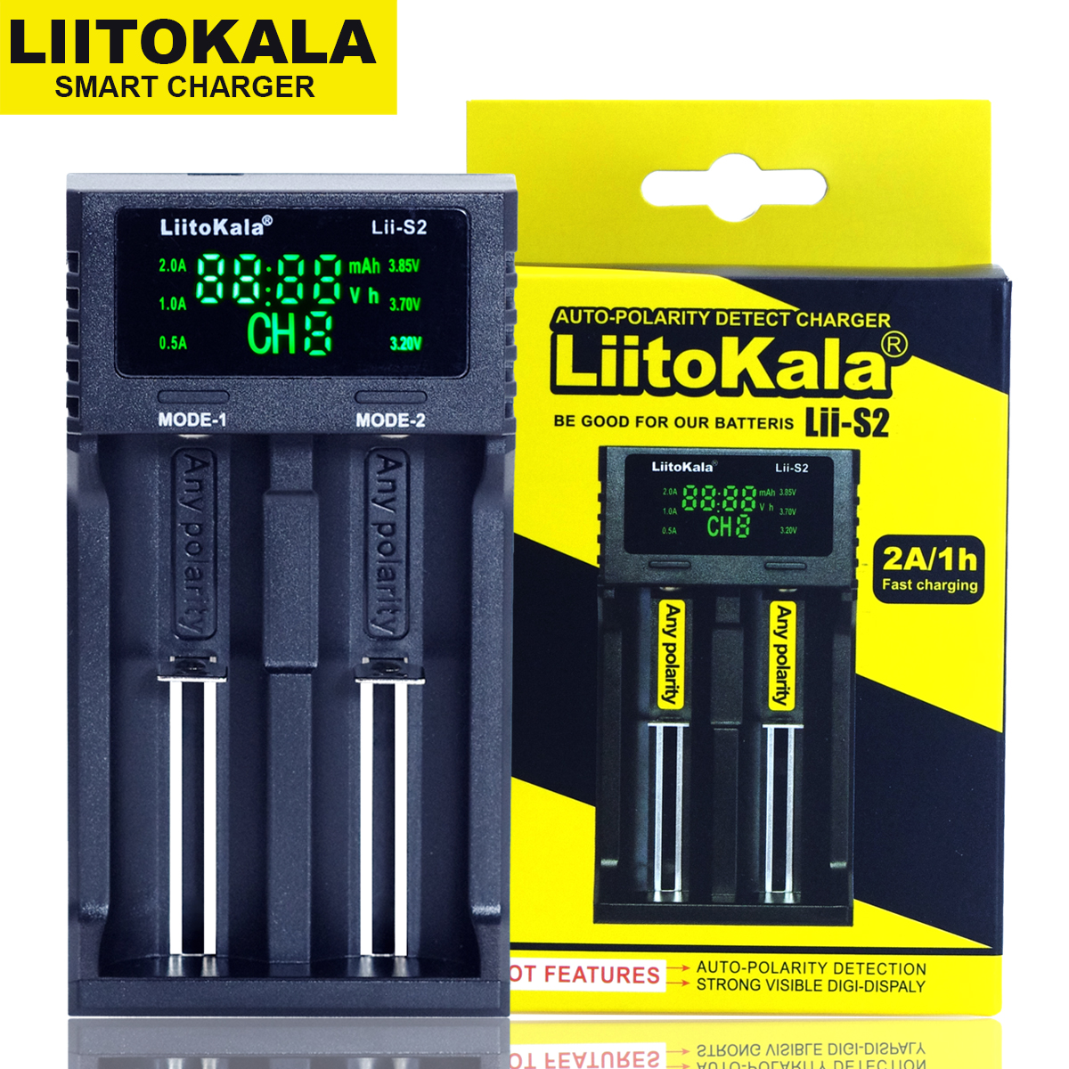 Зарядное устройство LiitoKala LII-S2 фото