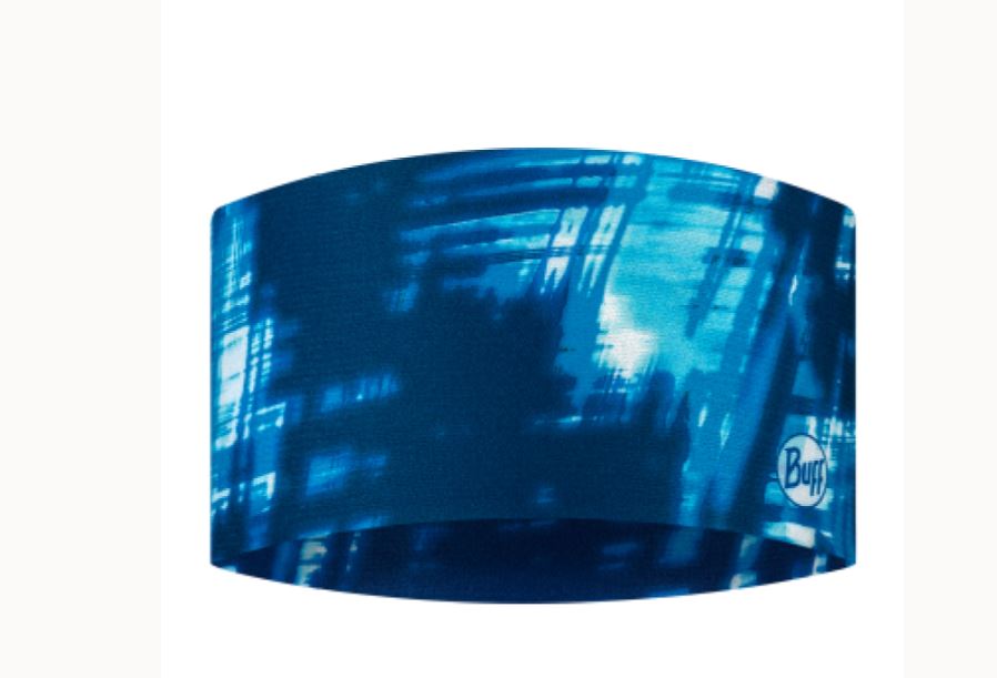 Повязка Buff COOLNET UV+ WIDE HEADBAND attel blue фото