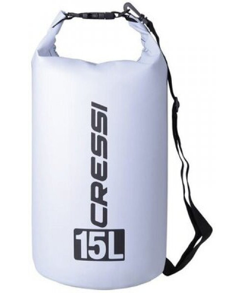 Гермомешок CRESSI с лямкой DRY BAG  белый 15 литров, Cressi фото