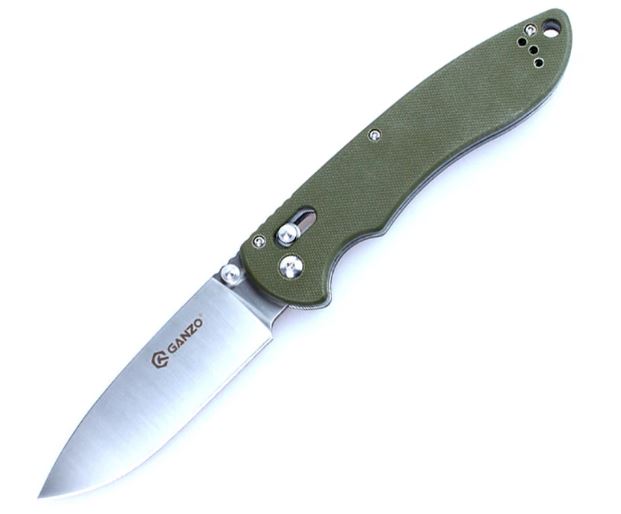 Нож Ganzo G740 зеленый фото