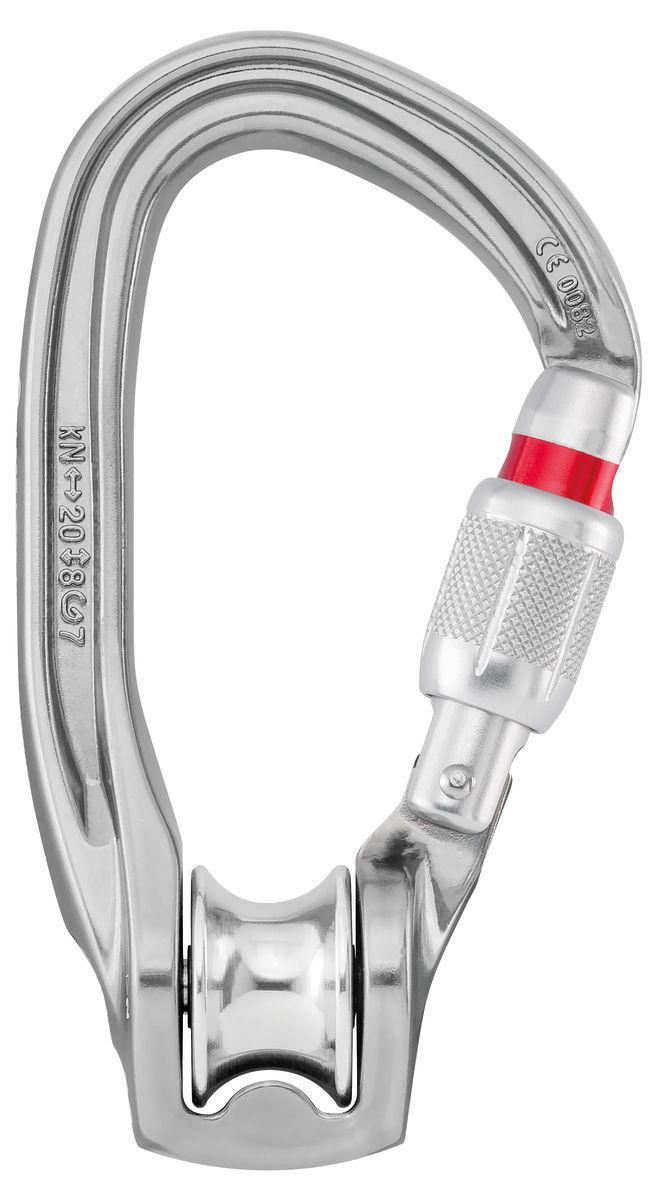 Карабин Petzl ROLLCLIP Z SCREW-LOCK с роликом фото