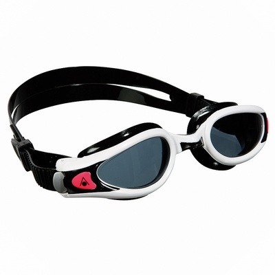 Фото очки для плавания aquasphere kaiman exo  lady темные линзы white/black
