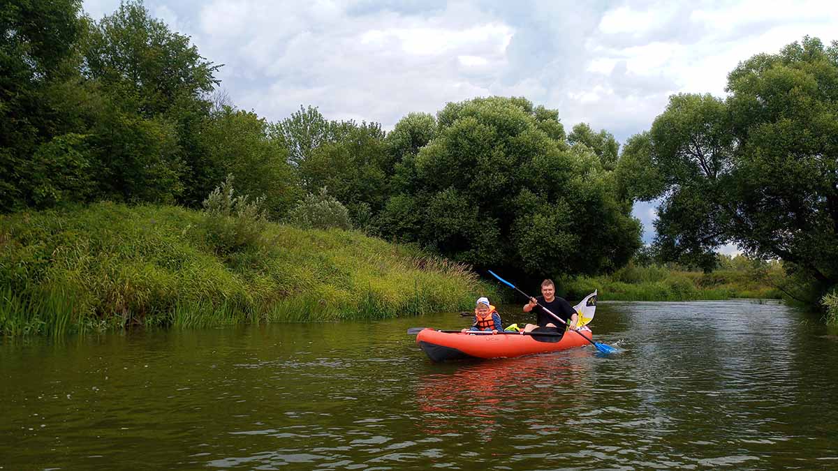 фото Байдарка вольный ветер ангара 2 travel