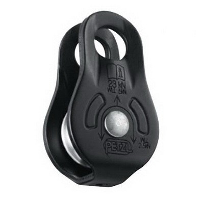 Фото блок-ролик petzl fixe black