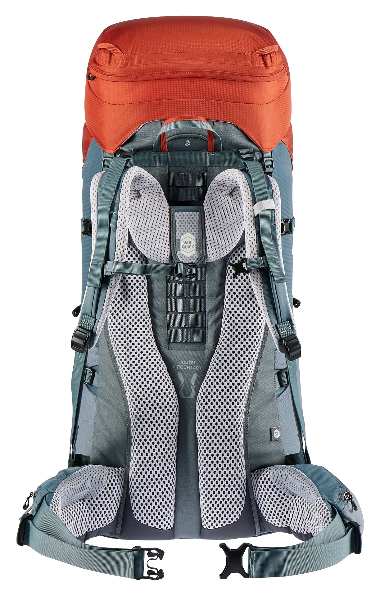 фото Рюкзак deuter aircontact lite 60+10 sl paprika/teal