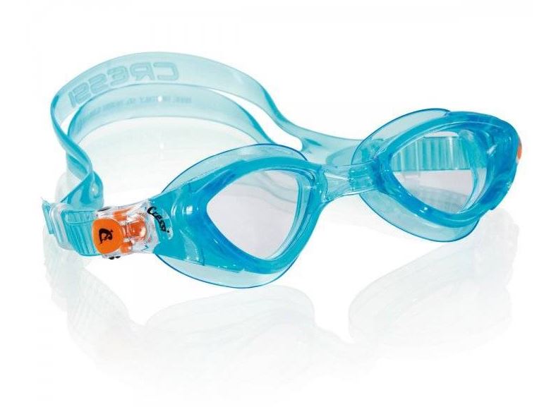 Очки для плавания CressiSub FOX прозрачные линзы аквамарин фото