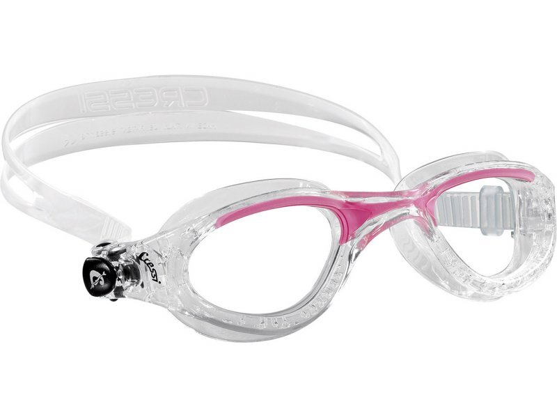 Очки для плавания CressiSub FLASH LADY прозрачные линзы розовые фото