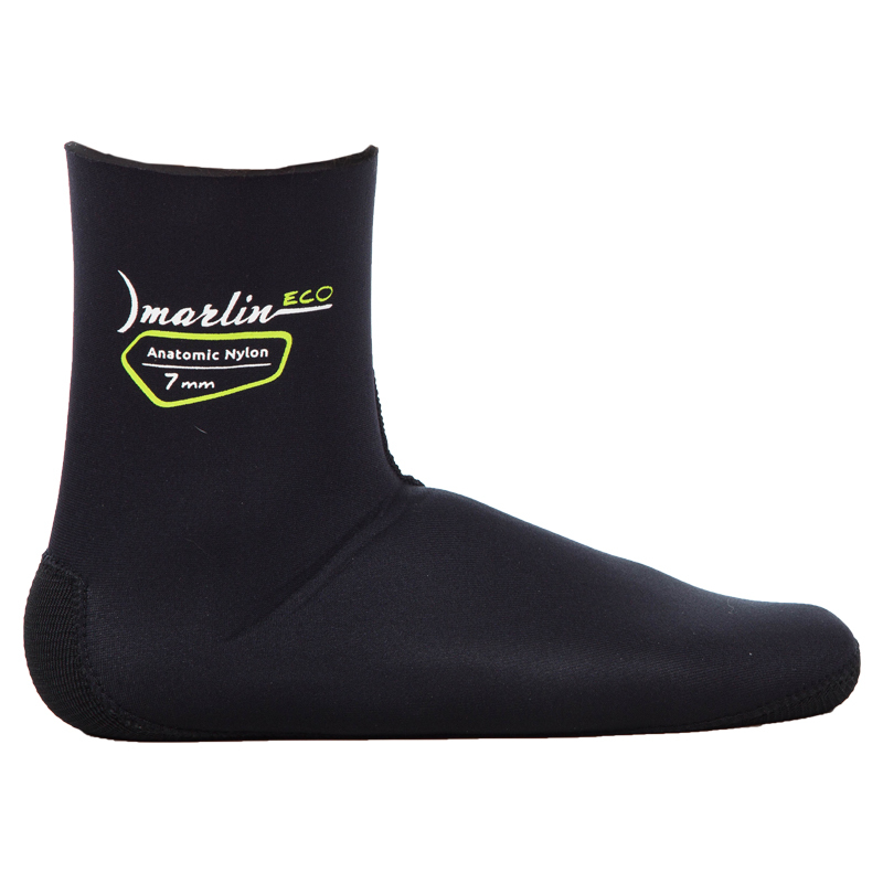 Носки Marlin ANATOMIC NYLON ECO , черн., неоп., 5mm фото картинка
