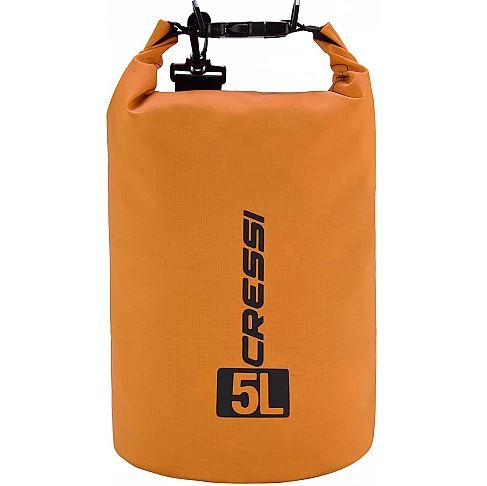 Гермомешок CRESSI с лямкой DRY BAG  оранжевый 5 литров, Cressi фото
