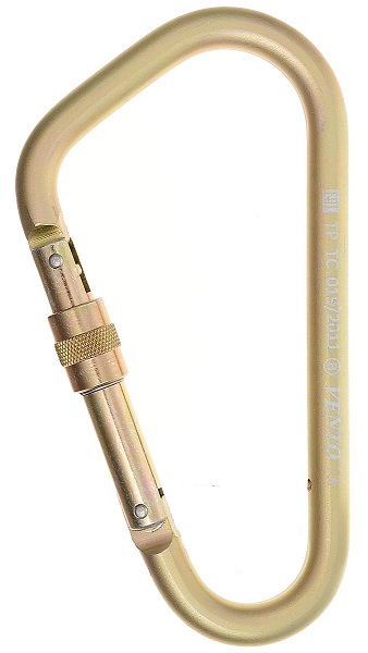 Карабин Венто СТАЛЬНОЙ КОСОЙ с муфтой фото