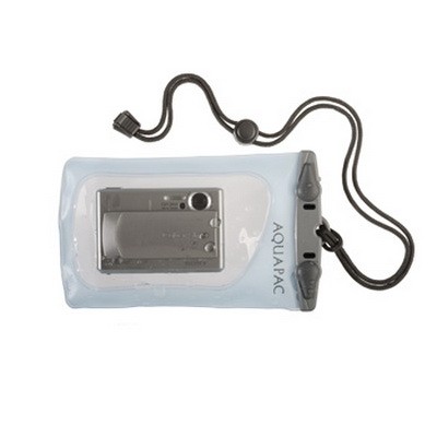 Фото герметичный чехол aquapac 404 mini camera case серо-голубой