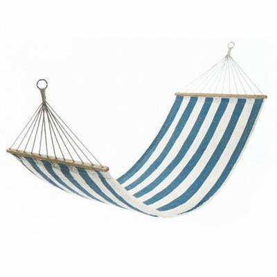 фото Гамак kingcamp canvas hammock с планкой blue