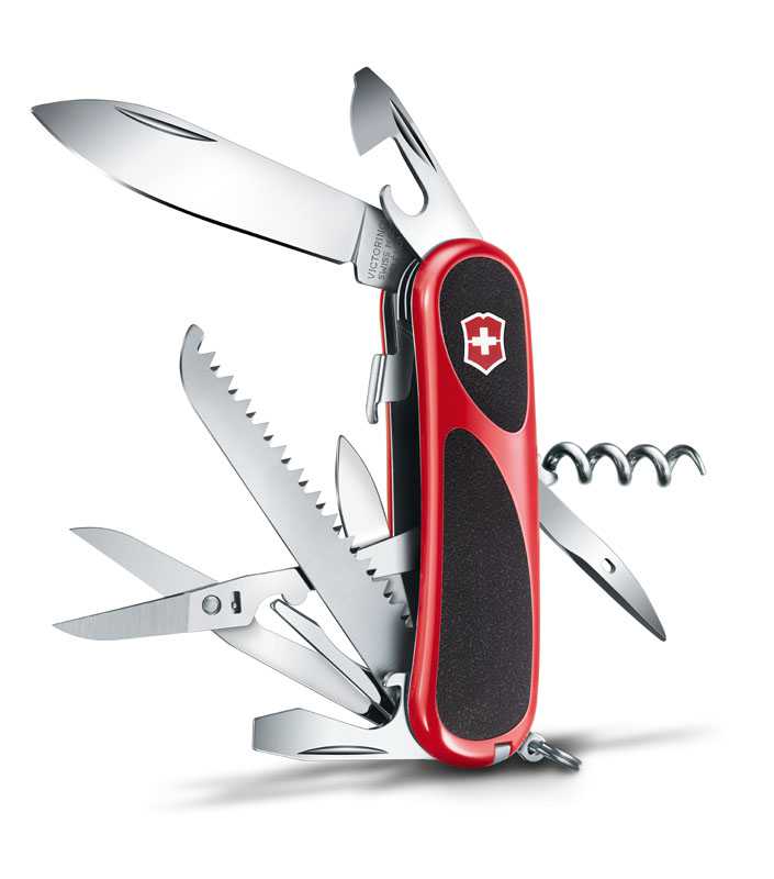 фото Нож victorinox evogrip s17 85 мм красный/черный