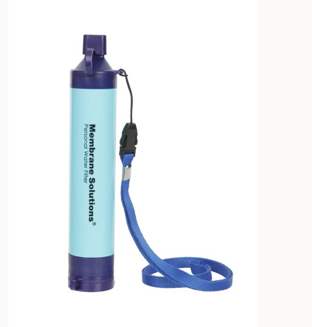 Фильтр Membrane Solutions WATER FILTER STRAW 1PK W CARRYING CASE blue фото