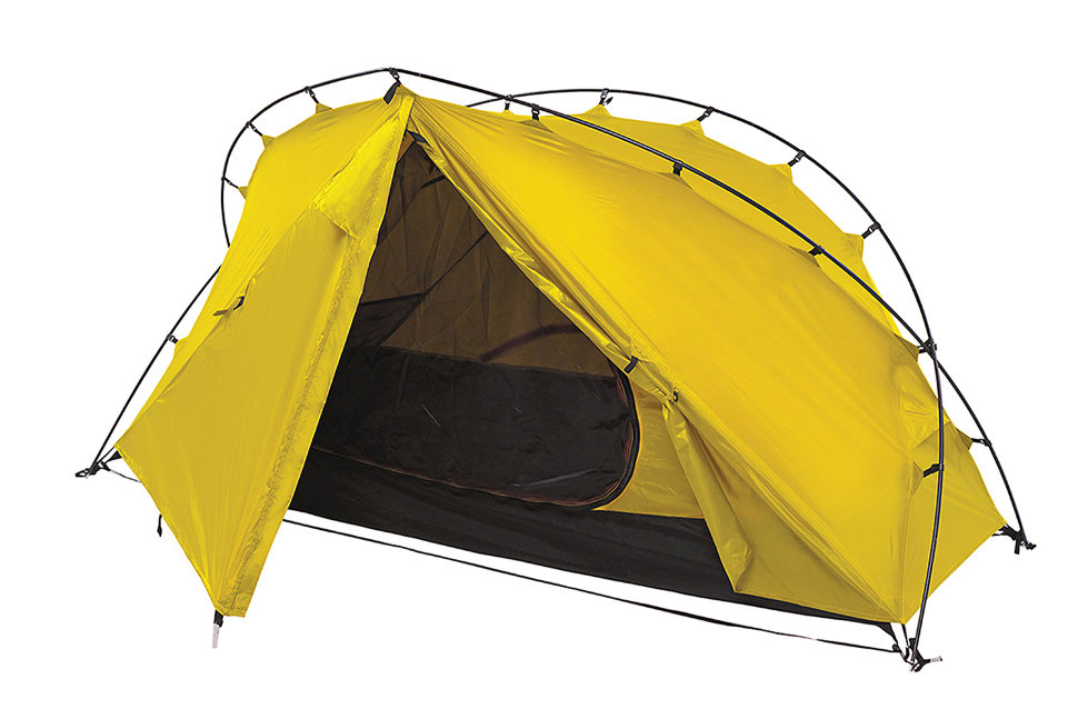 Палатка Нормал ТРАППЕР 1 желтая фото