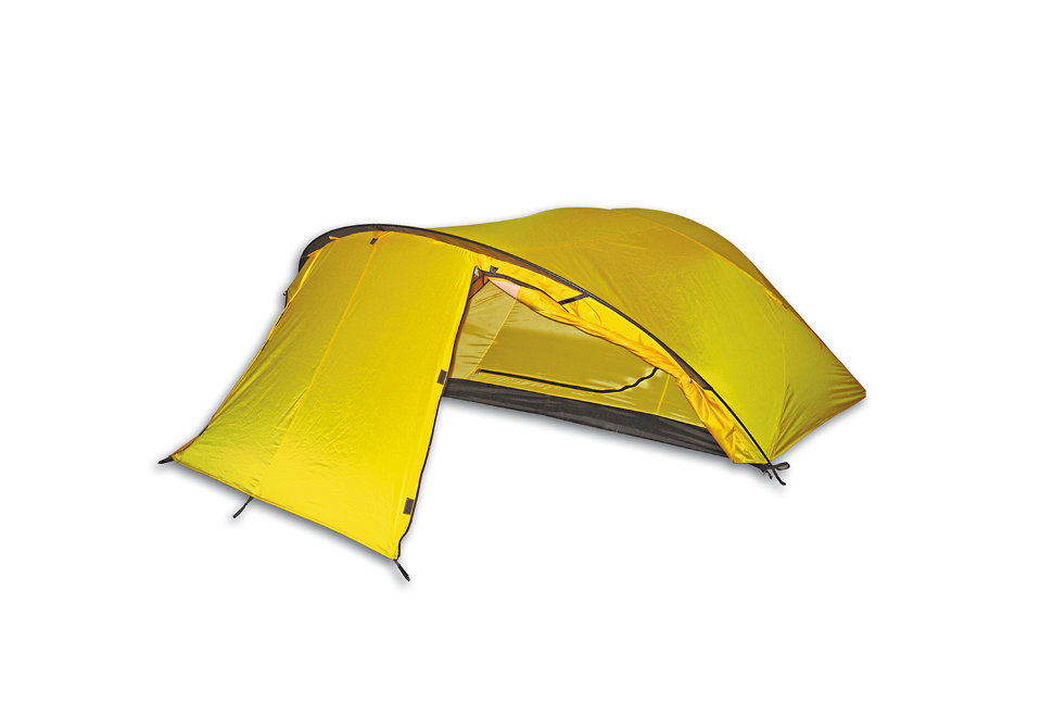Палатка Нормал БАЙКЕР Si/PU желтая фото
