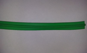 Фото отбортовка (боковой профиль) kmdive широкий (мягкий) зеленый