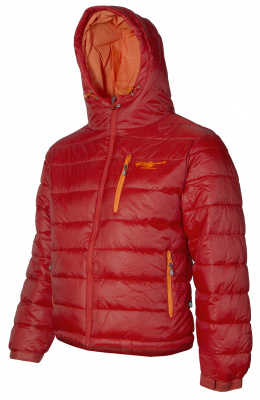 Фото куртка женская теплая снаряжение viatori красная