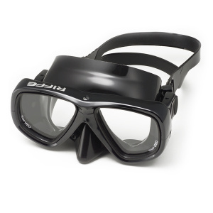 Фото маска для подводной охоты riffe viso, цвет черный