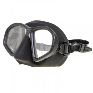Фото маска marlin matte с просветленным стеклом, черная