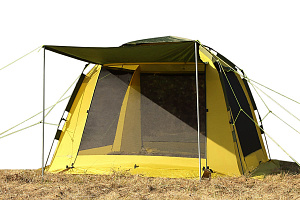 Тент - шатер World of Maverick FORTUNA 300 khaki/yellow-mustard фото