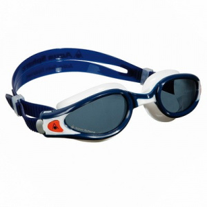 Фото очки для плавания aquasphere kaiman exo  junior темные линзы blue/white